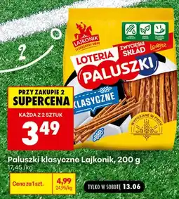 Biedronka Paluszki klasyczne Lajkonik oferta