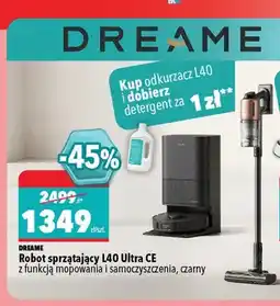 Biedronka Robot sprzątający Dreame L40 Ultra CE czarny oferta
