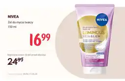 Rossmann Żel do mycia twarzy Nivea Luminous Skin Glow oferta