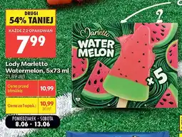 Biedronka Lody Marletto Watermelon oferta