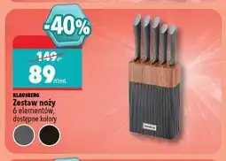 Biedronka Zestaw noży Klausberg oferta
