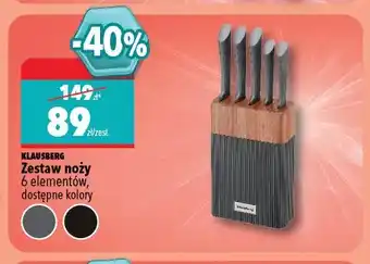 Zestaw noży Klausberg