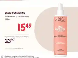 Rossmann Tonik do twarzy rozświetlający Bebio Cosmetics oferta