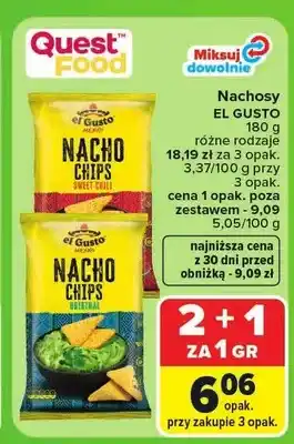 Nachosy El Gusto Sweet Chili