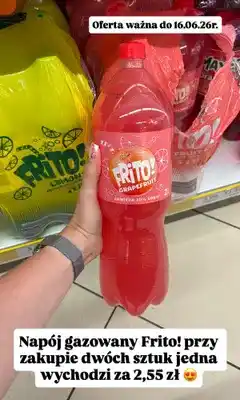 Dino Napój gazowany Frito! Grapefruit oferta