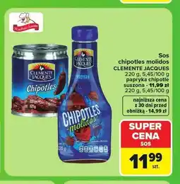 Carrefour Sos chipotles molidos Clemente Jacques oferta