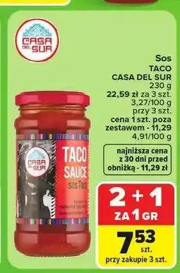 Carrefour Sos Taco Casa Del Sur oferta