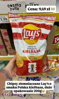 Dino Chipsy ziemniaczane Lay's Polska Kiełbasa oferta