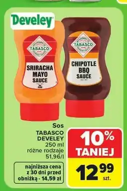 Carrefour Sos Tabasco Sriracha Mayo Develey oferta