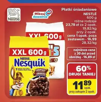 Carrefour Płatki śniadaniowe Nestlé Nesquik oferta