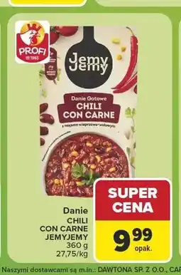 Carrefour Danie gotowe Chili con Carne JemyJemy oferta