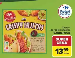 Carrefour Zestaw do robienia fajitas Sensation Kit Crispy Fajitas oferta