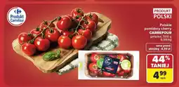 Carrefour Pomidory cherry na gałązce Carrefour polskie oferta