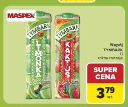 Carrefour Napój Tymbark Limonka oferta