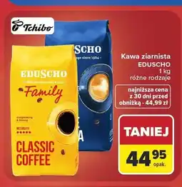 Carrefour Kawa ziarnista Eduscho Family oferta