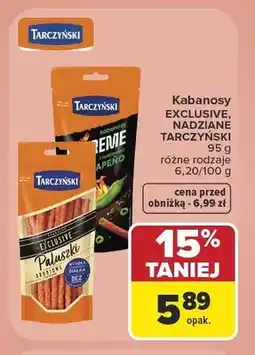 Carrefour Paluszki drobiowe Exclusive Tarczyński oferta