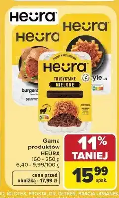 Carrefour Mielone roślinne tradycyjne Heura oferta