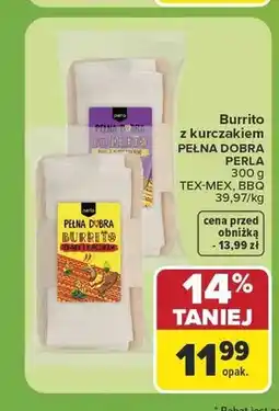Carrefour Burrito z kurczakiem Tex-Mex Perla oferta