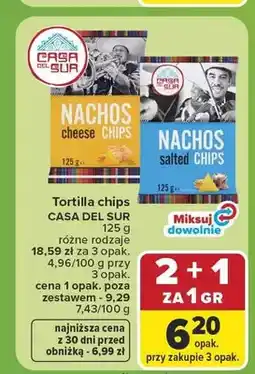 Carrefour Tortilla chips Salted Casa Del Sur oferta