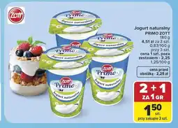 Carrefour Jogurt naturalny Zott Primo oferta