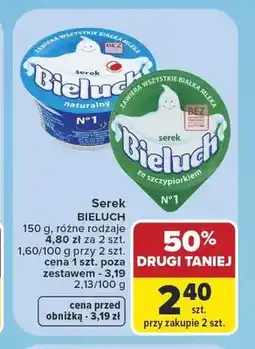 Carrefour Serek Bieluch naturalny oferta