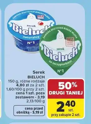 Carrefour Serek Bieluch naturalny oferta
