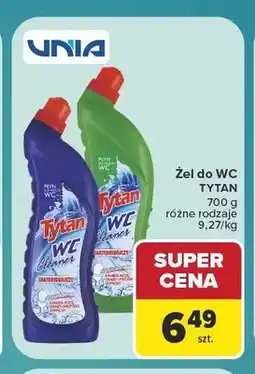 Carrefour Żel do WC Tytan bakteriobójczy oferta
