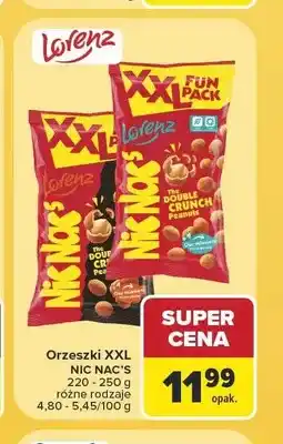 Carrefour Orzeszki ziemne Nic Nac's oferta