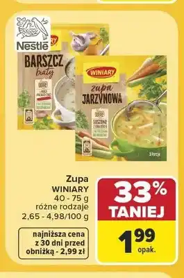 Carrefour Zupa Barszcz biały Winiary oferta