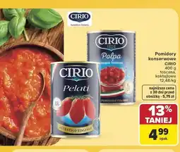 Carrefour Pomidory konserwowe Cirio Polpa oferta