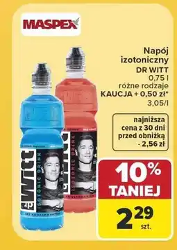 Carrefour Napój izotoniczny Dr Witt Premium oferta