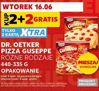 Dr. Oetker Pizza Guseppe różne rodzaje