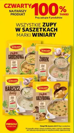 Kaufland Zupy w saszetkach Winiary oferta