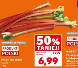 Kaufland Polski rabarbar luzem oferta