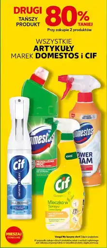 Kaufland Wszystkie artykuły marek Domestos i Cif oferta