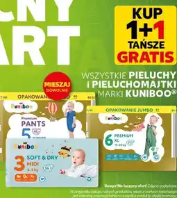 Kaufland Wszystkie pieluchy i pieluchomajtki marki Kuniboo oferta