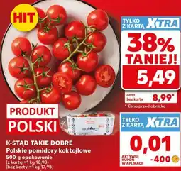 Kaufland K-STĄD TAKIE DOBRE Polskie pomidory koktajlowe oferta