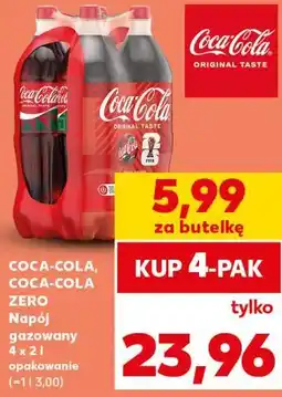 Kaufland COCA-COLA, COCA-COLA ZERO Napój gazowany oferta
