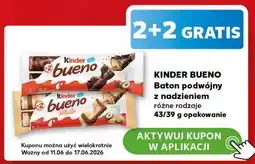 Kaufland KINDER BUENO Baton podwójny z nadzieniem oferta