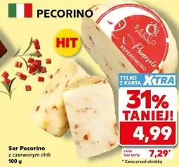 Kaufland Ser Pecorino z czerwonym chili oferta
