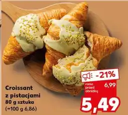 Kaufland Croissant z pistacjami oferta