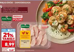 Kaufland Stoisko Mięsne Medaliony z fileta z piersi kurczaka oferta