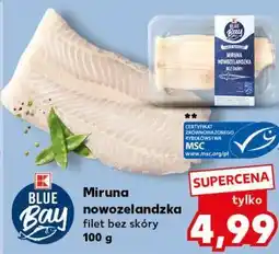 Kaufland BLUE BAY Miruna nowozelandzka filet bez skóry oferta