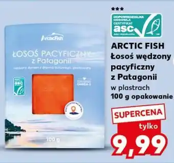 Kaufland ARCTIC FISH Łosoś wędzony pacyficzny z Patagonii w plastrach oferta
