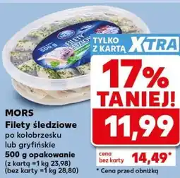 Kaufland MORS Filety śledziowe po kołobrzesku lub gryfińskie oferta