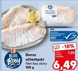 Kaufland BLUE BAY Dorsz atlantycki filet bez skóry oferta