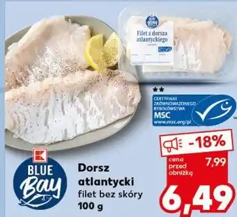 Kaufland BLUE BAY Dorsz atlantycki filet bez skóry oferta