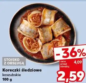Kaufland Koreczki śledziowe kaszubskie oferta