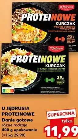 Kaufland U Jędrusia Proteinowe Danie gotowe oferta