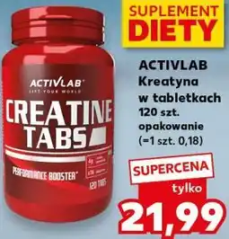Kaufland ACTIVLAB Kreatyna w tabletkach oferta